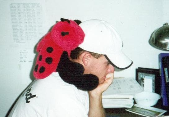 A family memory with a ladybug