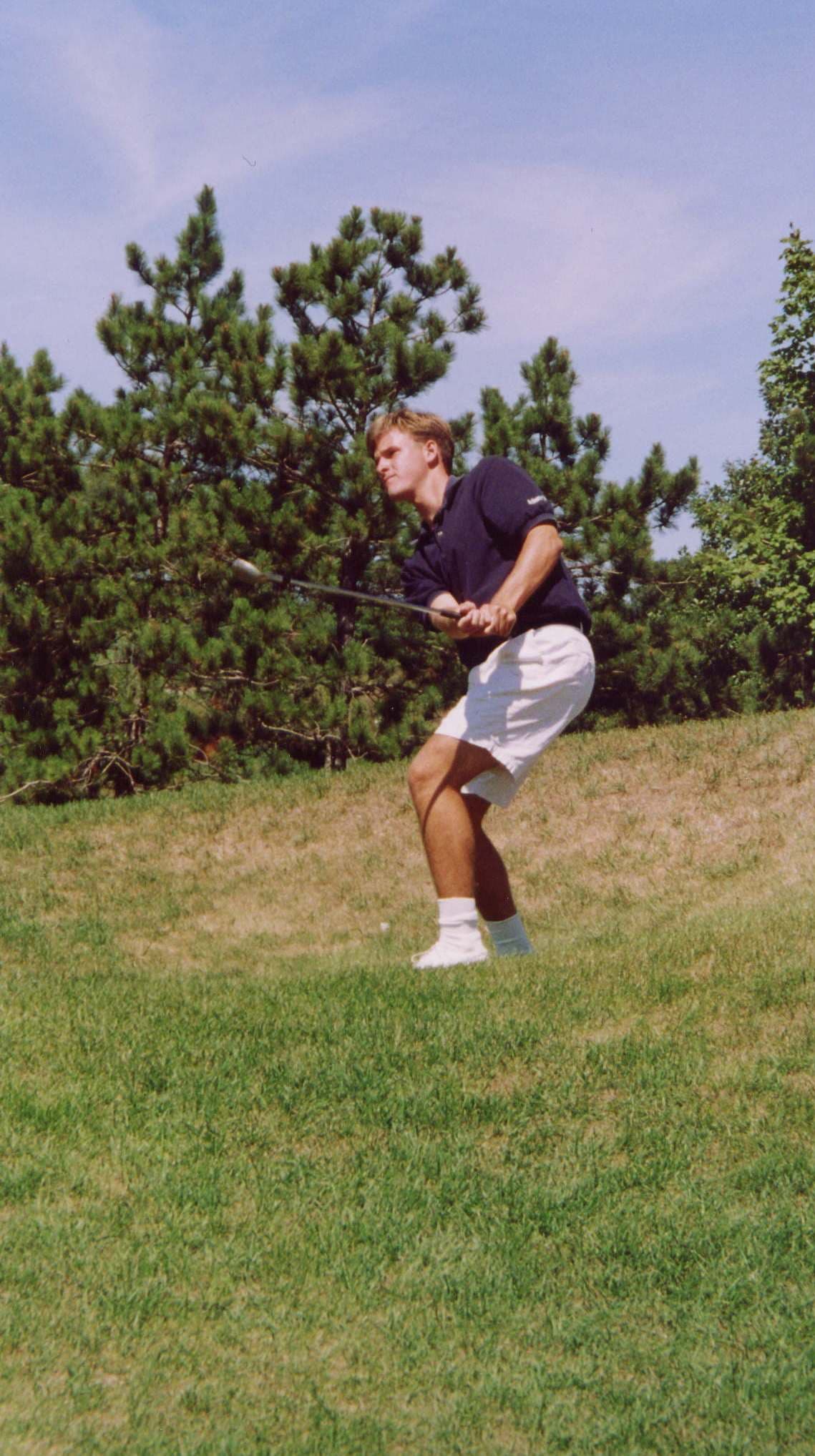 Eric at the Stanford Golf Club